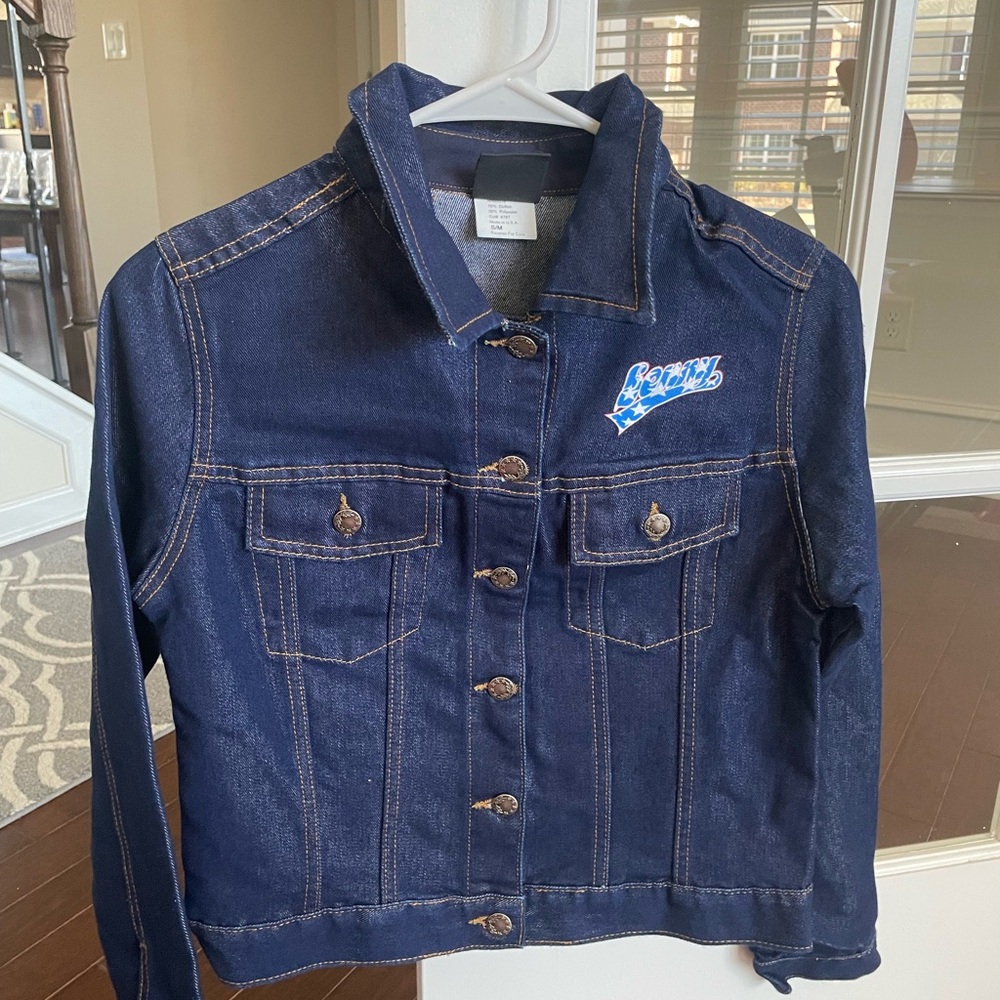 Women's Denim Jacket - Dark Blue